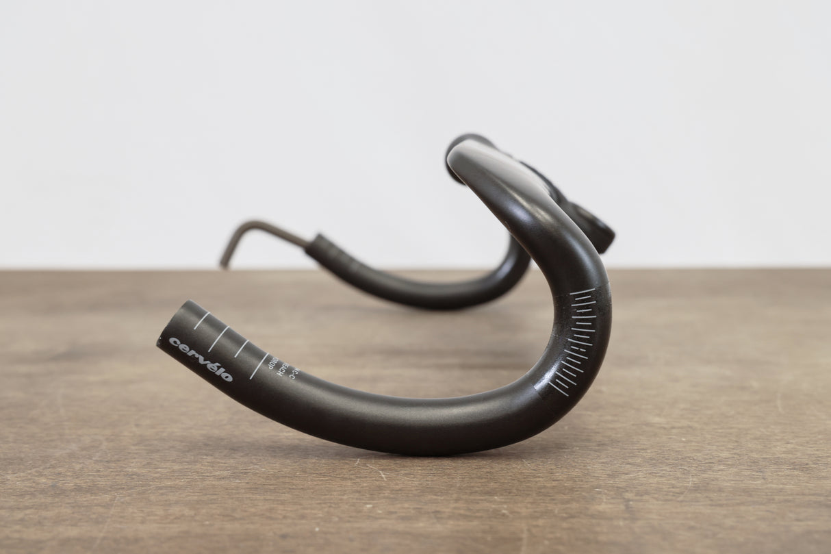 44cm Cervelo Carbon Aero Compact Road Handlebar 31.8mm + Barfly Mount