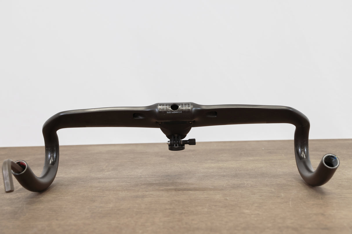 44cm Cervelo Carbon Aero Compact Road Handlebar 31.8mm + Barfly Mount