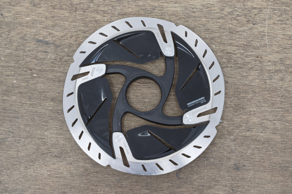 (2) 160mm/140mm Shimano Dura-Ace SM-RT900 Center Lock Disc Brake Rotors