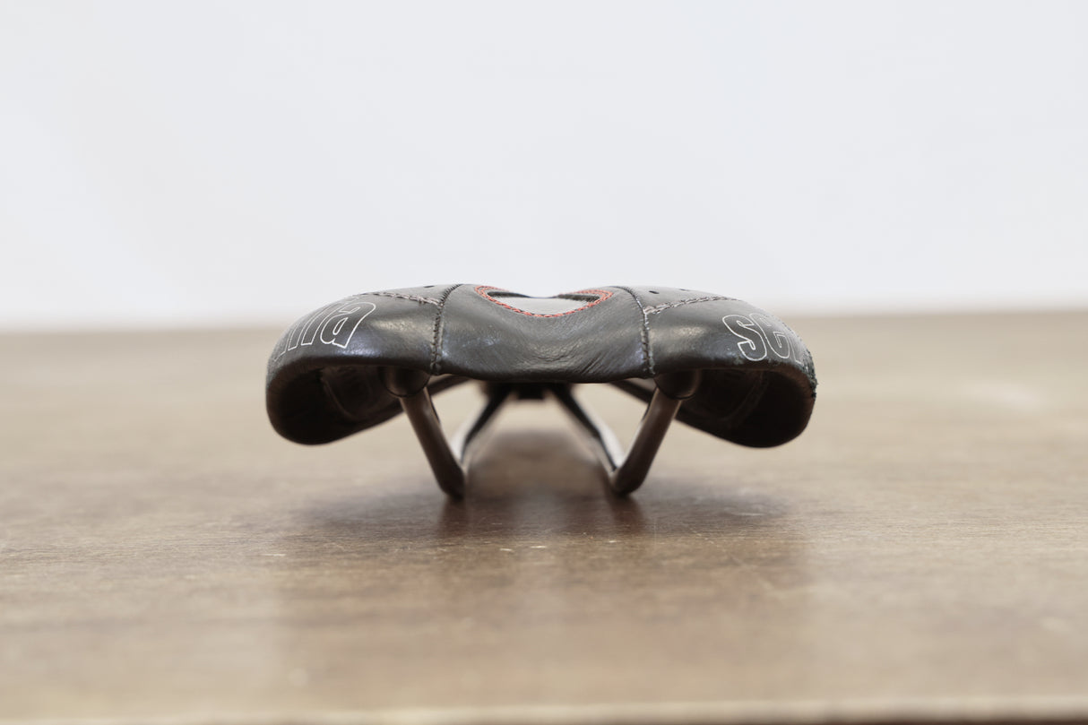 130mm Selle Italia SLR Gel flow Titanium Rail Road Saddle