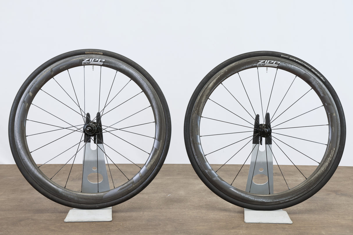 Zipp 302 Carbon Clincher Rim Brake Wheelset Shimano/SRAM 11 Speed