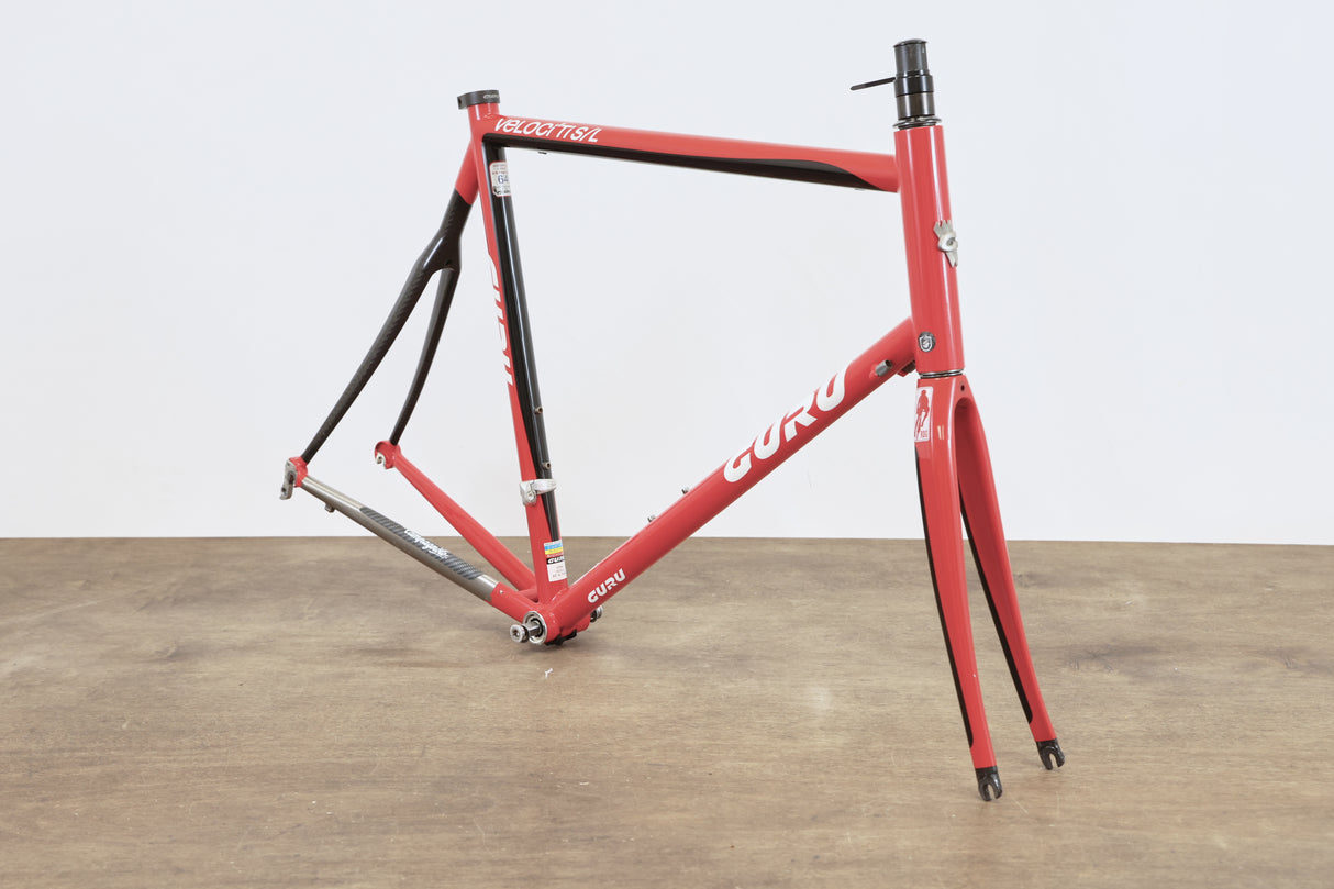 64cm Guru Veloci'Ti S/L Titanium Carbon Rim Brake Road Frameset