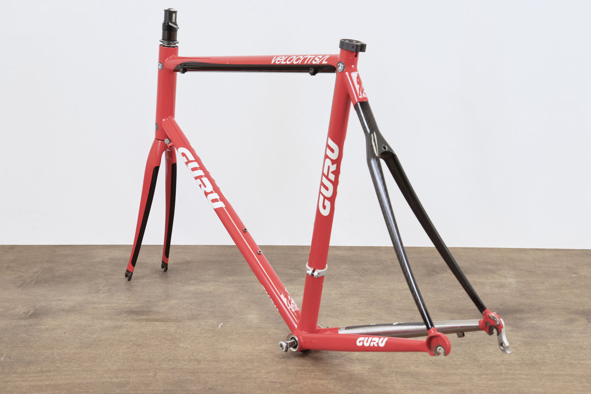 64cm Guru Veloci'Ti S/L Titanium Carbon Rim Brake Road Frameset