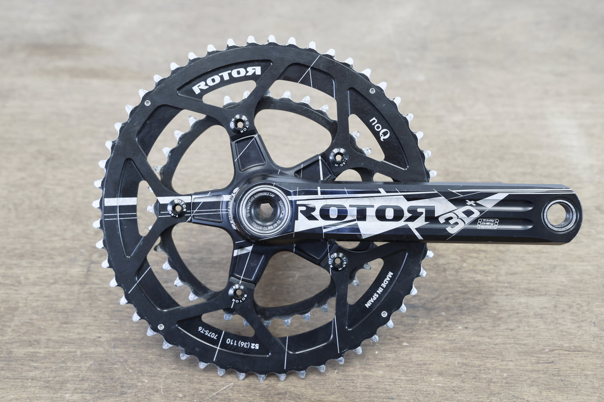 172.5mm 52/36T BB30 Rotor 3D+ 11 Speed Road Crankset 3D