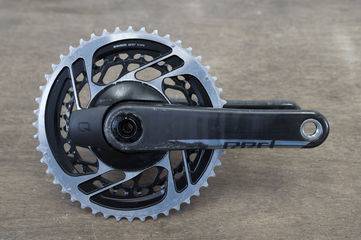 172.5mm 48/35T DUB SRAM Red AXS Quarq 12 Speed Power Meter Crankset