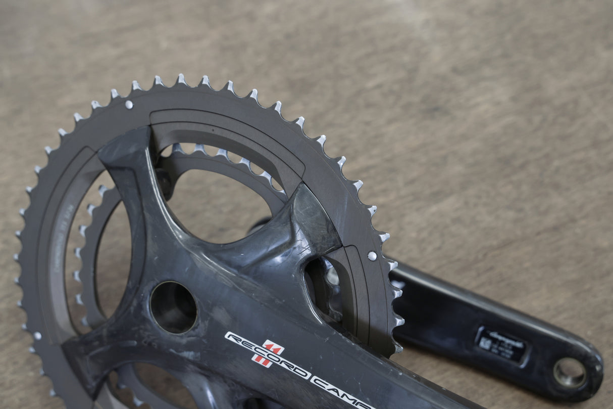 172.5mm 52/36T Campagnolo Record 11 Speed Carbon Crankset