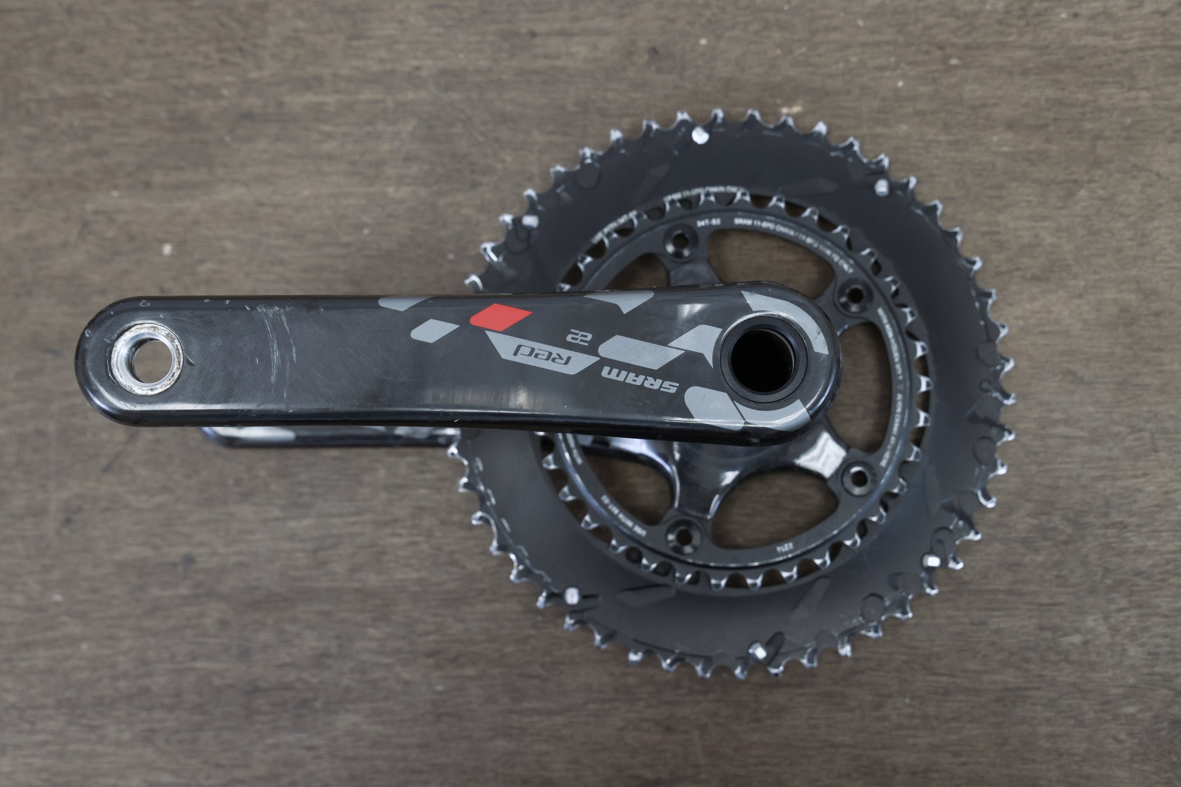 175mm 50/34T BB30 SRAM Red 22 Carbon Crankset – Elevate Cycling