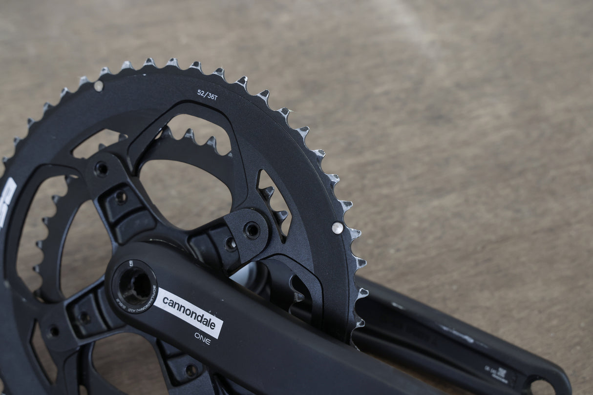 175mm 52/36T BB30 Cannondale One Alloy Road Crankset