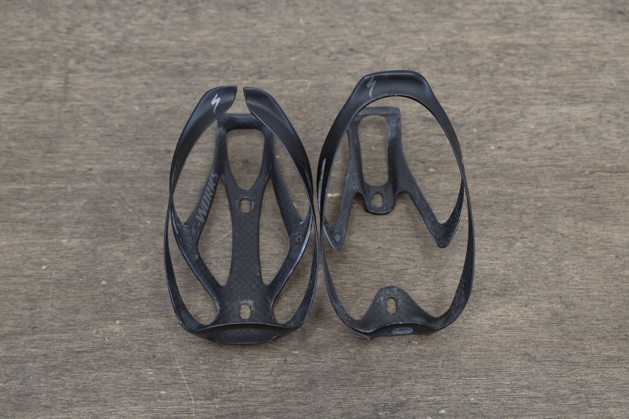 2) Specialized S-WORKS Rib Cage II/III Carbon Water Bottle Cages
