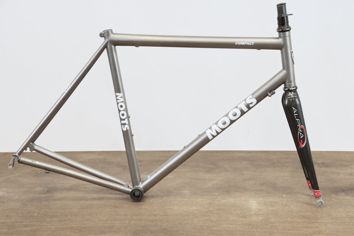 59cm Moots Compact Titanium Rim Brake Road Frameset