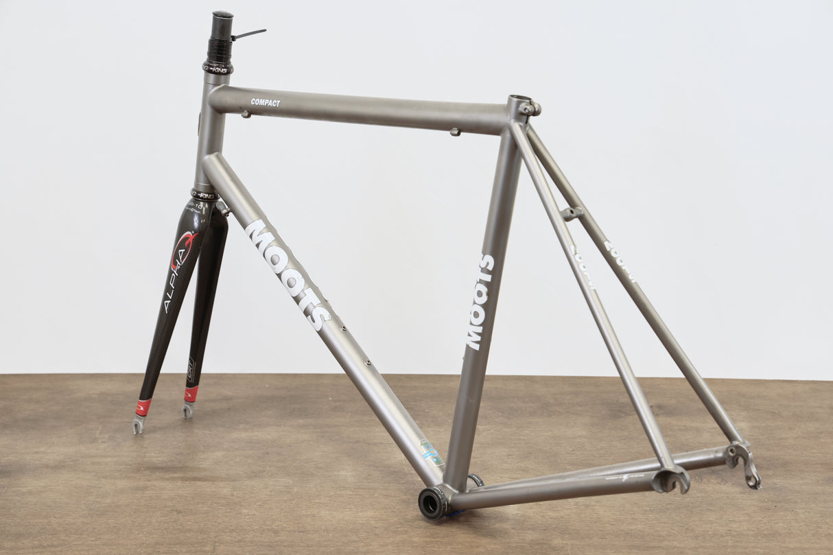 59cm Moots Compact Titanium Rim Brake Road Frameset