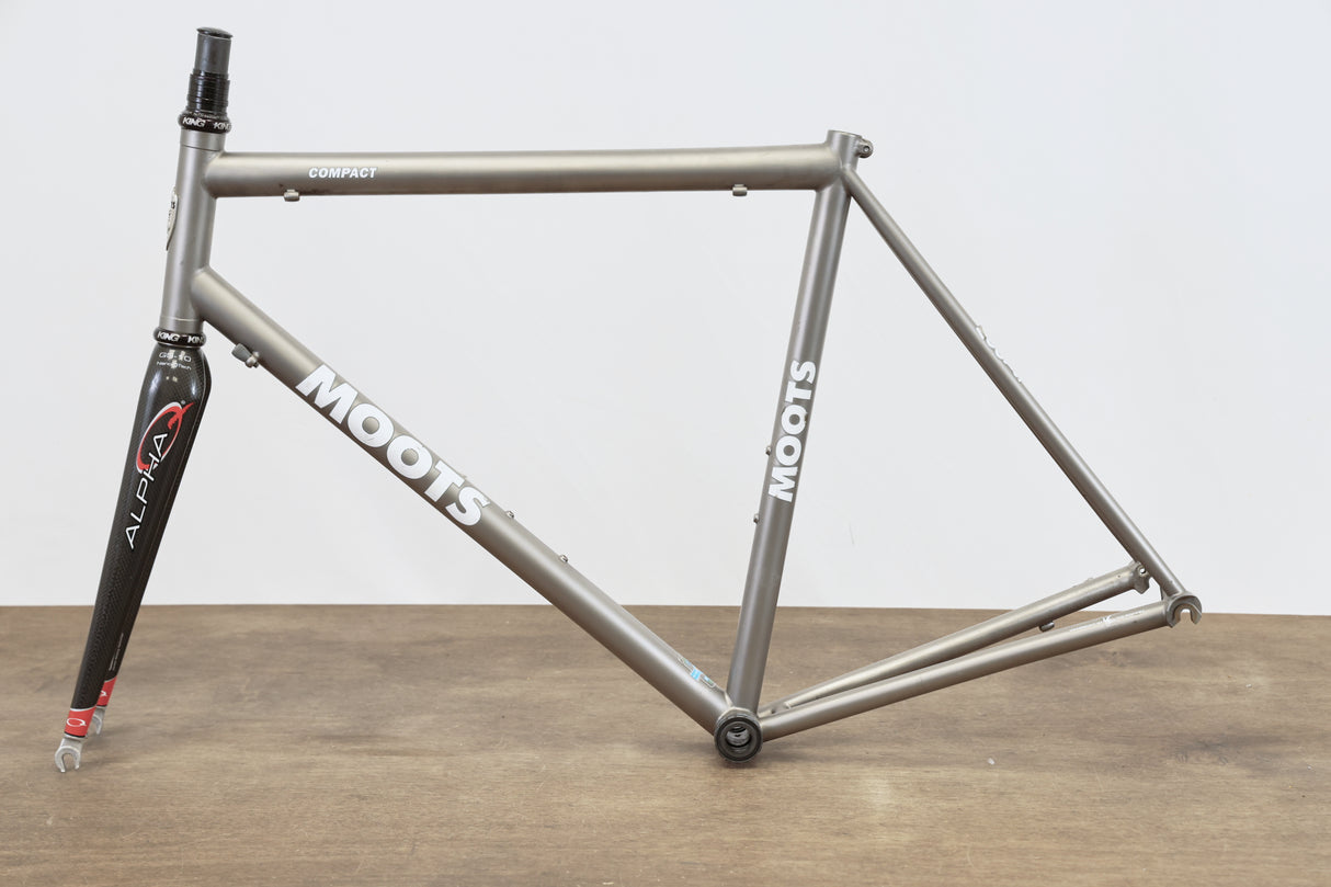 59cm Moots Compact Titanium Rim Brake Road Frameset