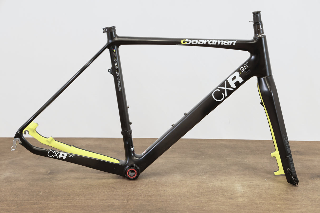 56cm Boardman CXR 9.8 Carbon Disc Brake Road Frameset