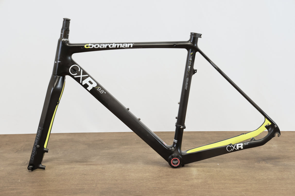 56cm Boardman CXR 9.8 Carbon Disc Brake Road Frameset
