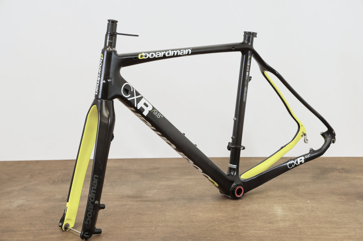 56cm Boardman CXR 9.8 Carbon Disc Brake Road Frameset