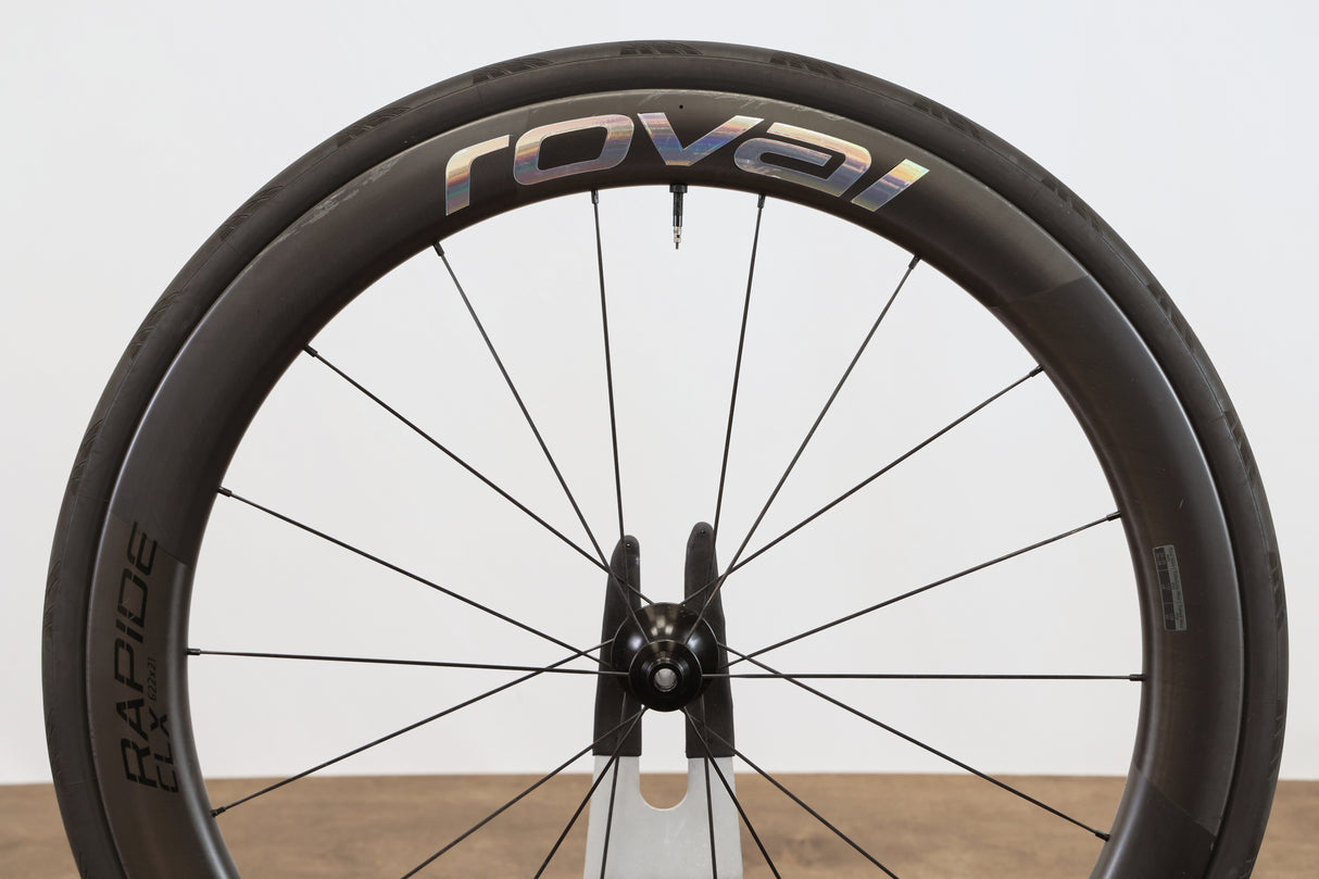 Roval Rapide CLX II Carbon Tubeless Clincher Disc Brake Wheelset Shimano/SRAM 11 Speed