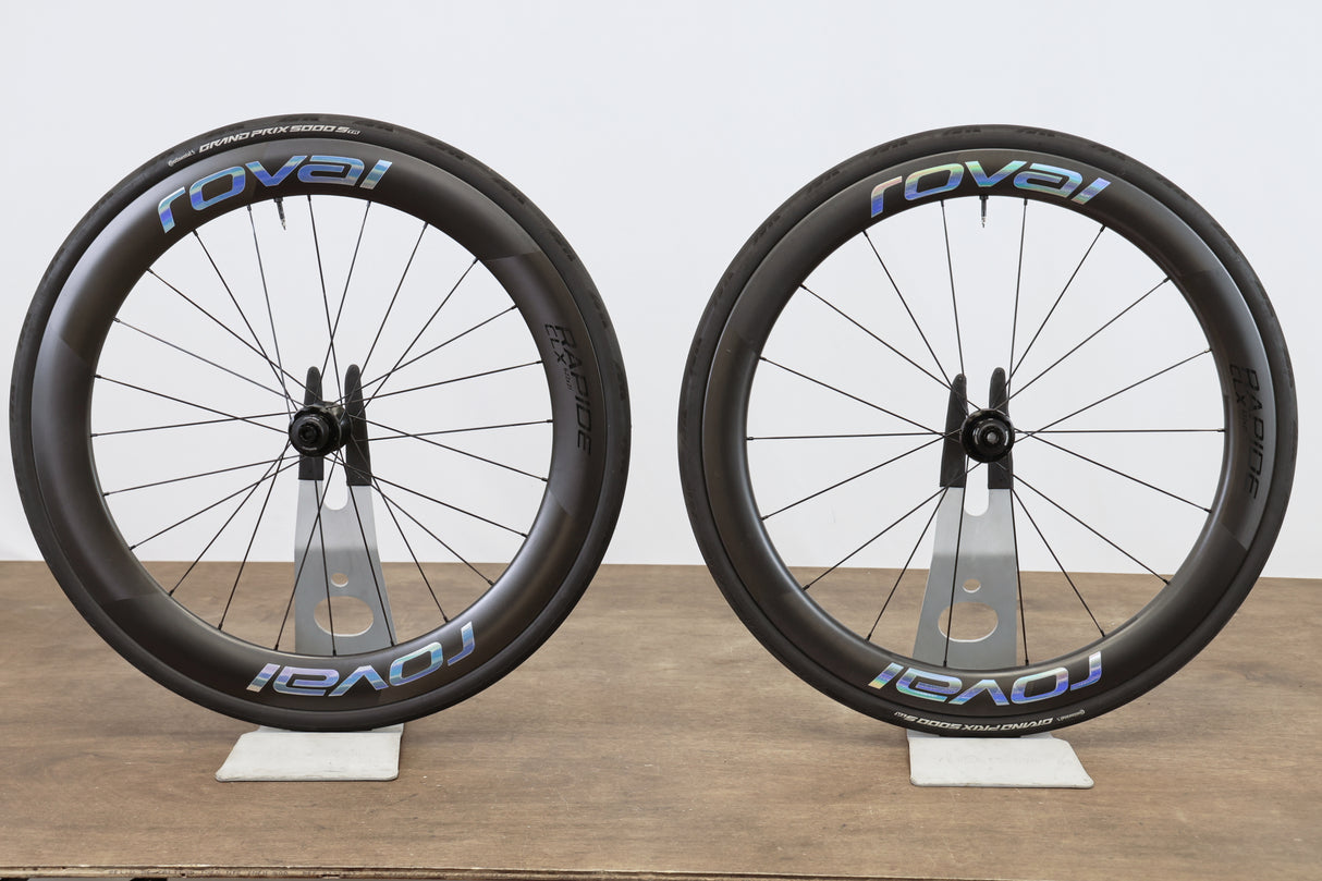 Roval Rapide CLX II Carbon Tubeless Clincher Disc Brake Wheelset Shimano/SRAM 11 Speed