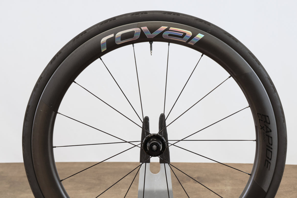 Roval Rapide CLX II Carbon Tubeless Clincher Disc Brake Wheelset Shimano/SRAM 11 Speed
