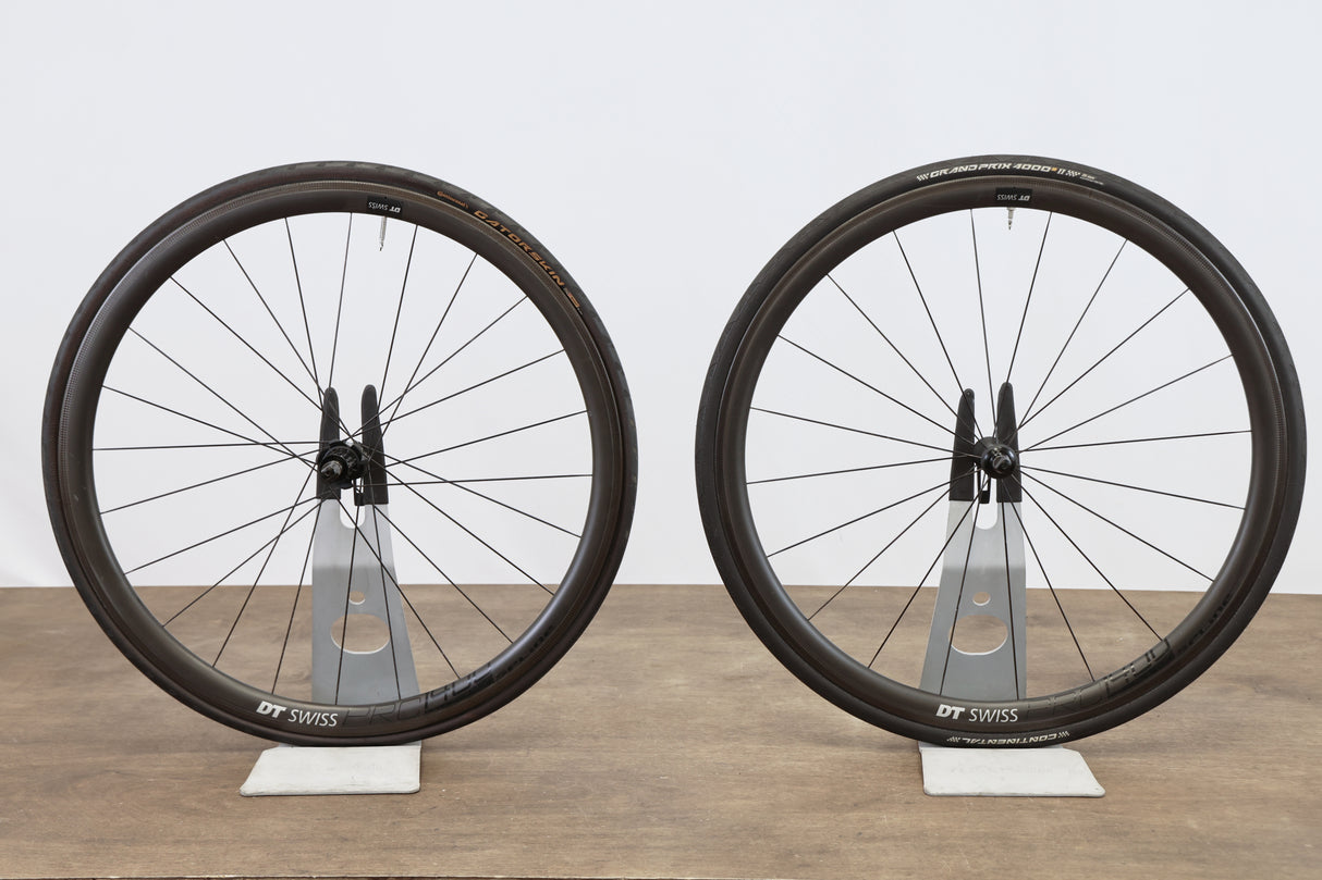 DT Swiss PRC 1400 Carbon Clincher Rim Brake Wheelset Shimano/SRAM 11 Speed