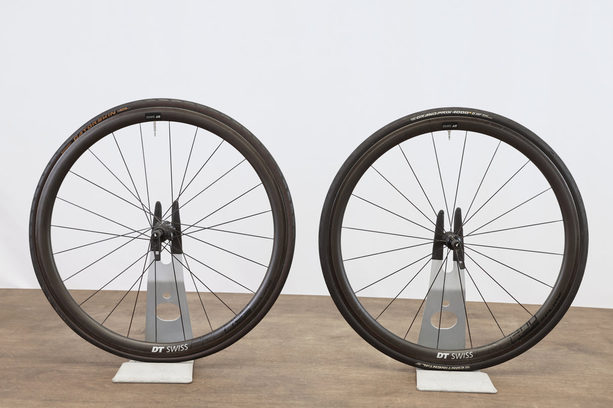 DT Swiss PRC 1400 Carbon Clincher Rim Brake Wheelset Shimano/SRAM 11 Speed