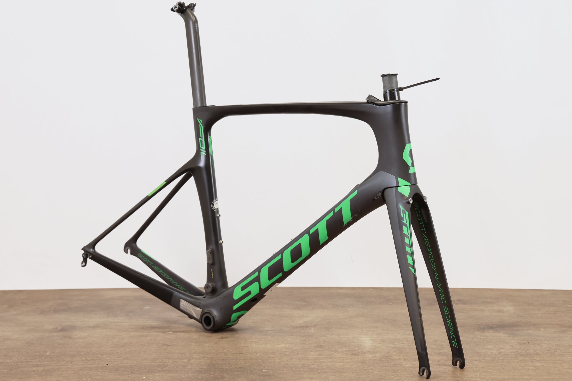 Damaged* 56cm Scott Foil Team Issue Carbon Rim Brake Road Frameset