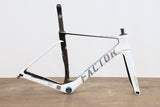 2024 52cm Factor Ostro VAM V2 Carbon Disc Brake Road Frameset