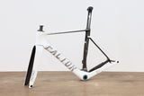 2024 52cm Factor Ostro VAM V2 Carbon Disc Brake Road Frameset