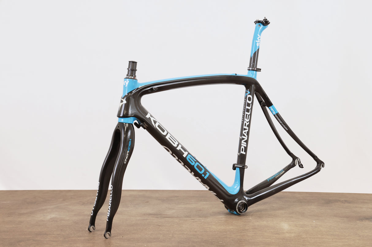 *Needs Service* 56cm Pinarello KOBH 60.1 Team Sky Edition Carbon Rim Frameset