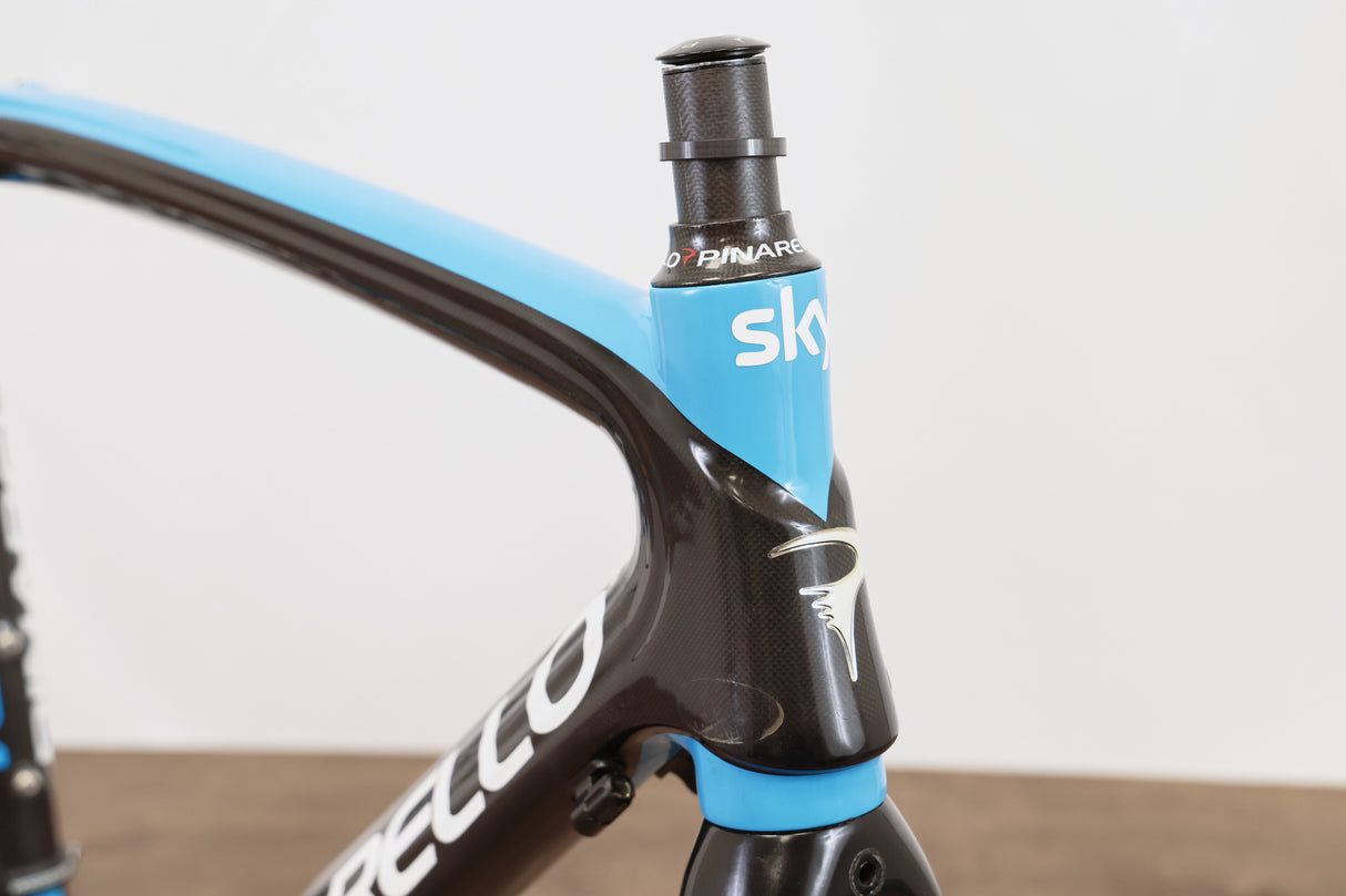 *Needs Service* 56cm Pinarello KOBH 60.1 Team Sky Edition Carbon Rim Frameset