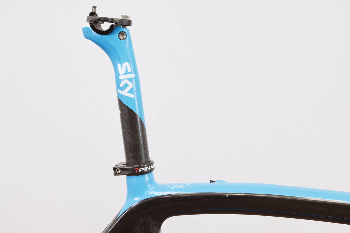 *Needs Service* 56cm Pinarello KOBH 60.1 Team Sky Edition Carbon Rim Frameset