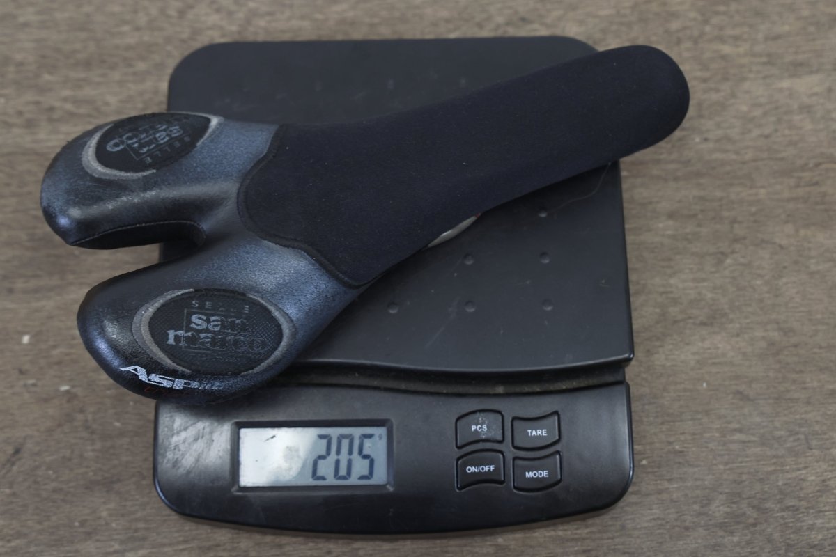 125mm Selle San Marco Aspide Triathlon Gel Titanium Rail Road Saddle