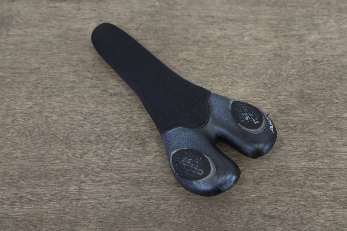 125mm Selle San Marco Aspide Triathlon Gel Titanium Rail Road Saddle