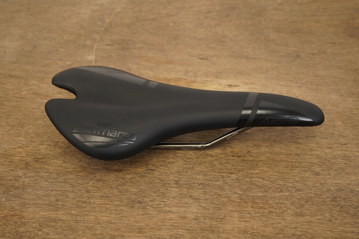 129mm Selle San Marco Aspide AISI 304 Stainless Steel Rail Road Saddle 178g