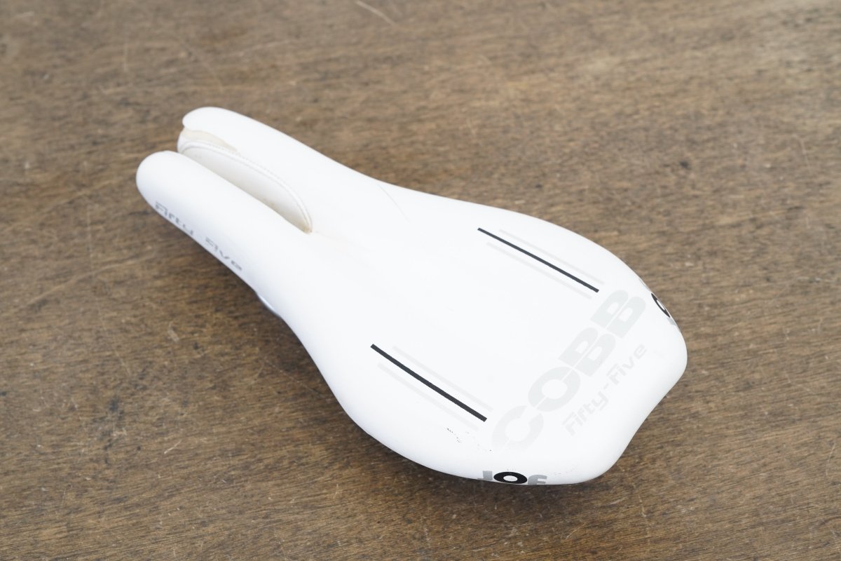 130mm Cobb Fifty-Five Cr-Mo Rail TT Triathalon Saddle 323g
