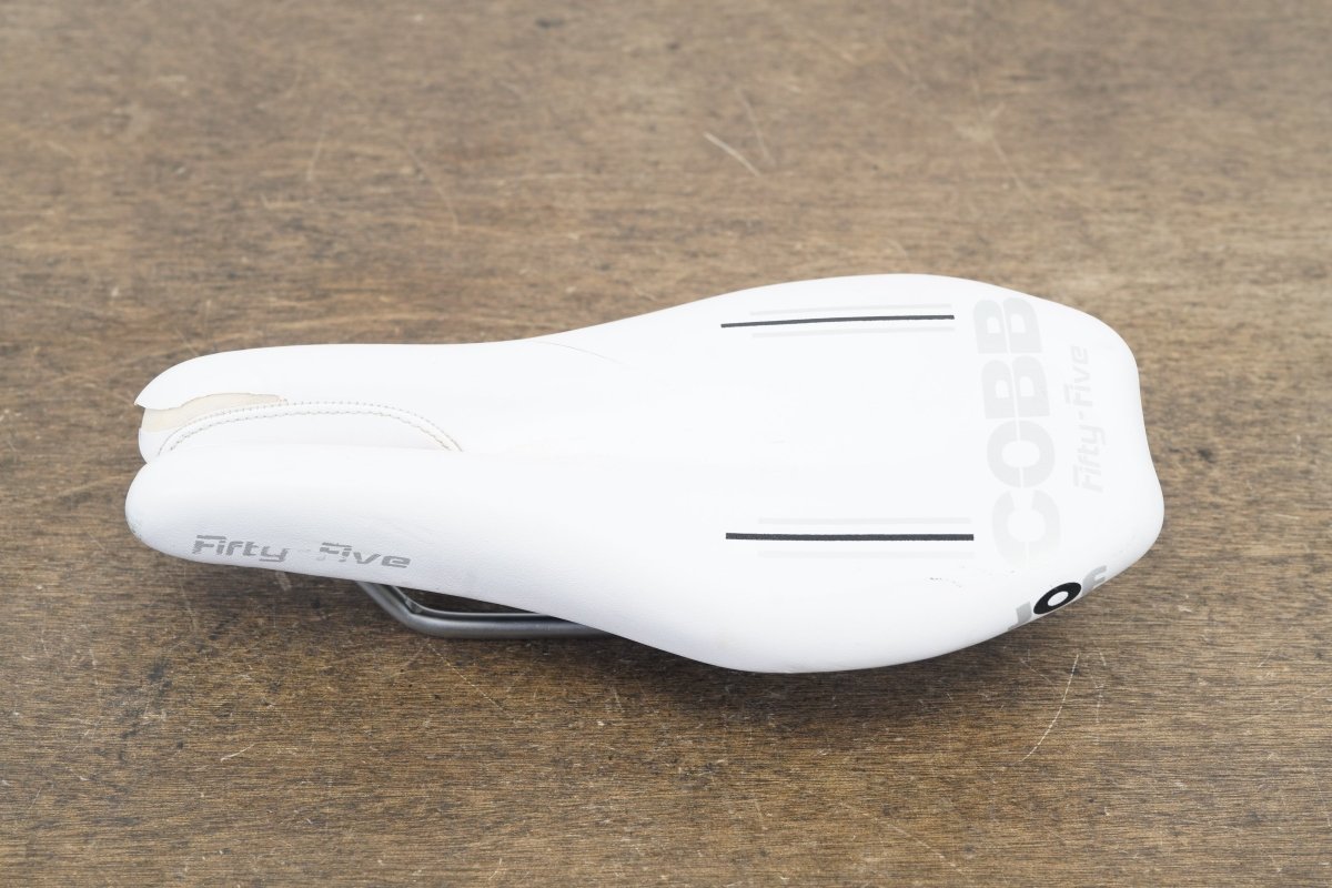 130mm Cobb Fifty-Five Cr-Mo Rail TT Triathalon Saddle 323g