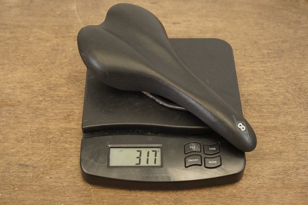 130mm Origin8 Steel Rail Road Saddle 317g