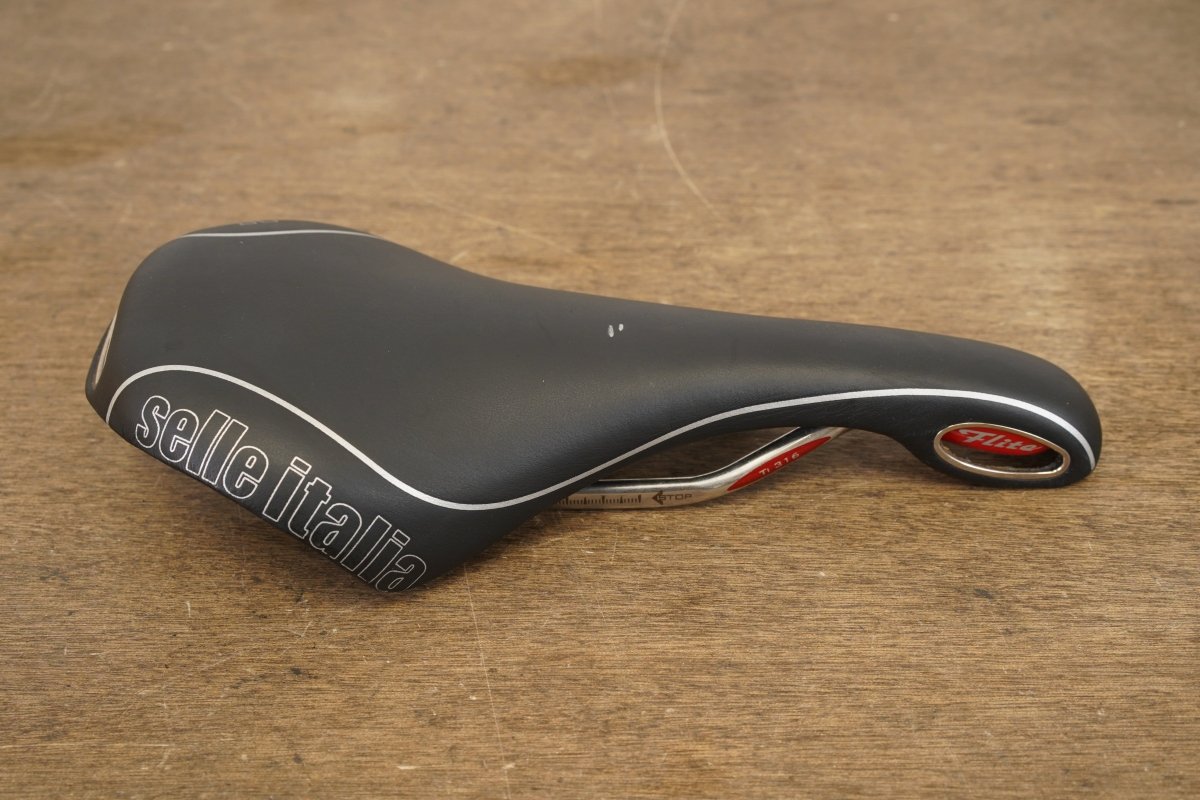 130mm Selle Italia Flite Titanium Rail Road Saddle 188g
