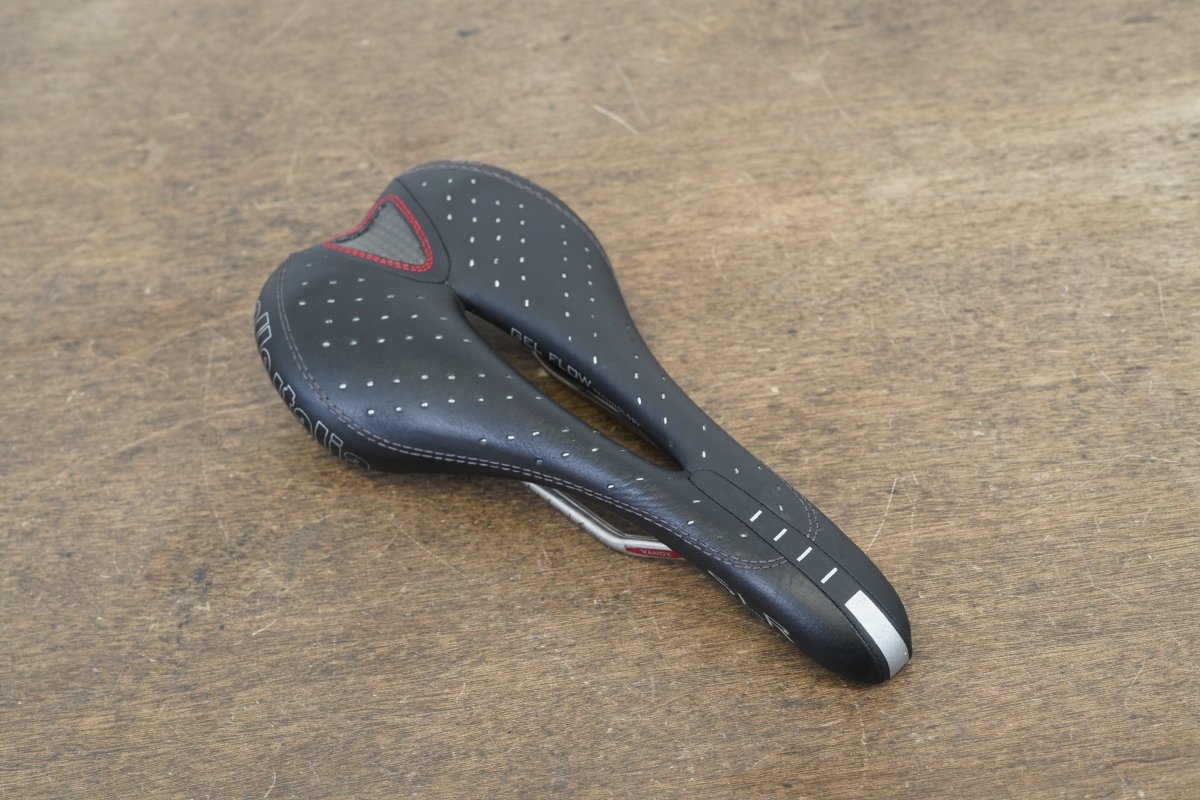130mm Selle Italia Max SLR Gel Flow Vanox Rail Road Saddle 227g