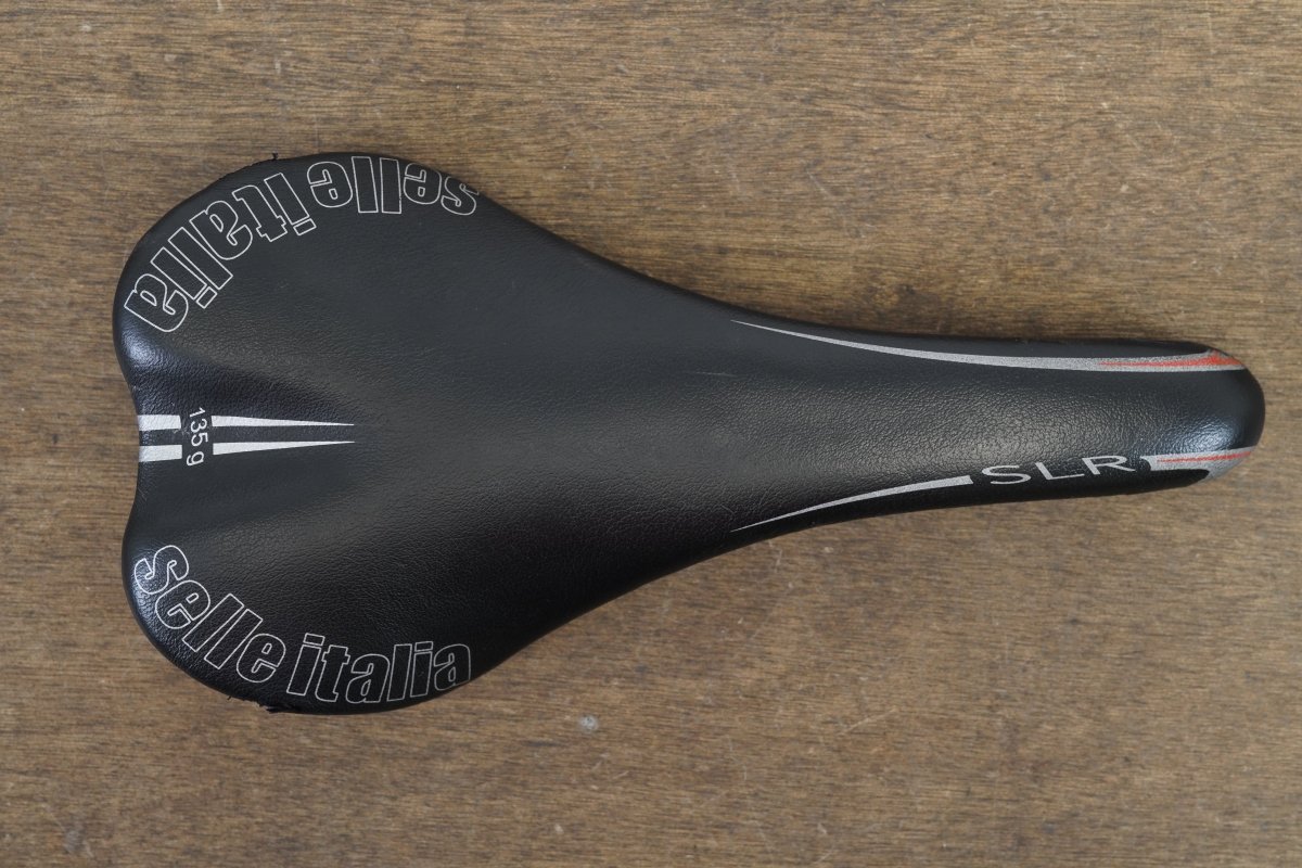 130mm Selle Italia SLR Carbon Rail Road Saddle 138g