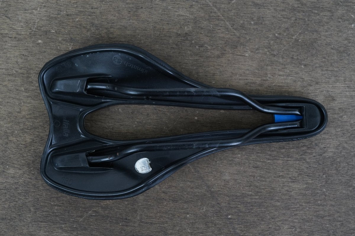 130mm Selle Italia SLR Superflow Boost Manganese Rail Road Saddle 208g 181g