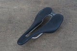 130mm Selle Italia SLR Superflow Boost Titanium Rail Road Saddle 162g