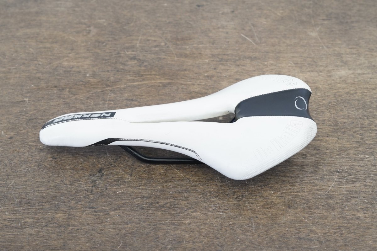 131mm Selle Italia Nekkar FeC Alloy Rail Road Saddle 272g