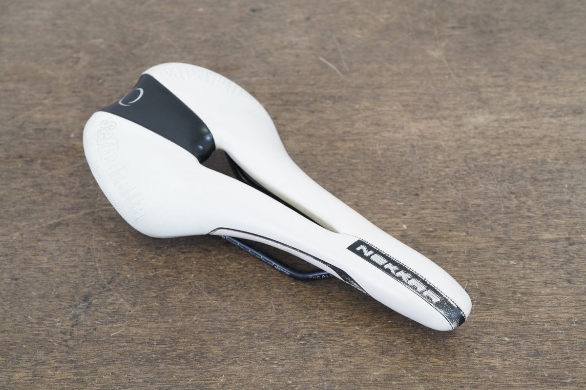 131mm Selle Italia Nekkar FeC Alloy Rail Road Saddle 272g