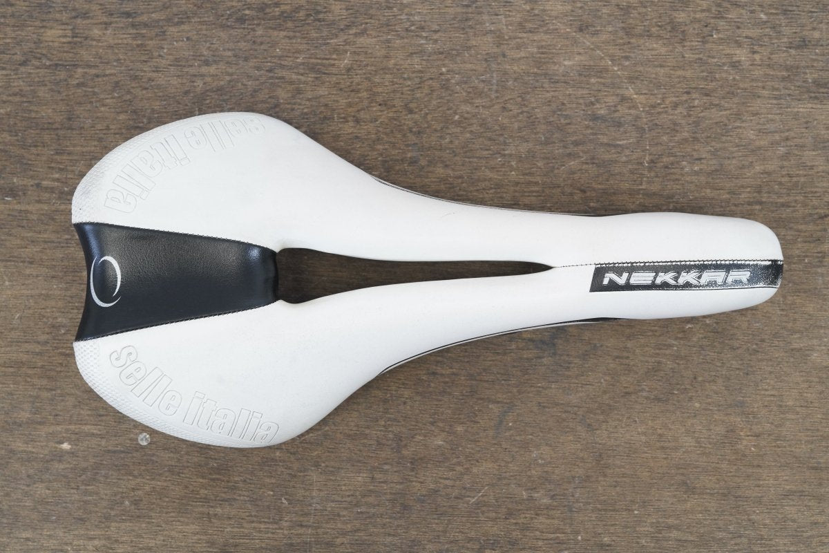131mm Selle Italia Nekkar FeC Alloy Rail Road Saddle 272g