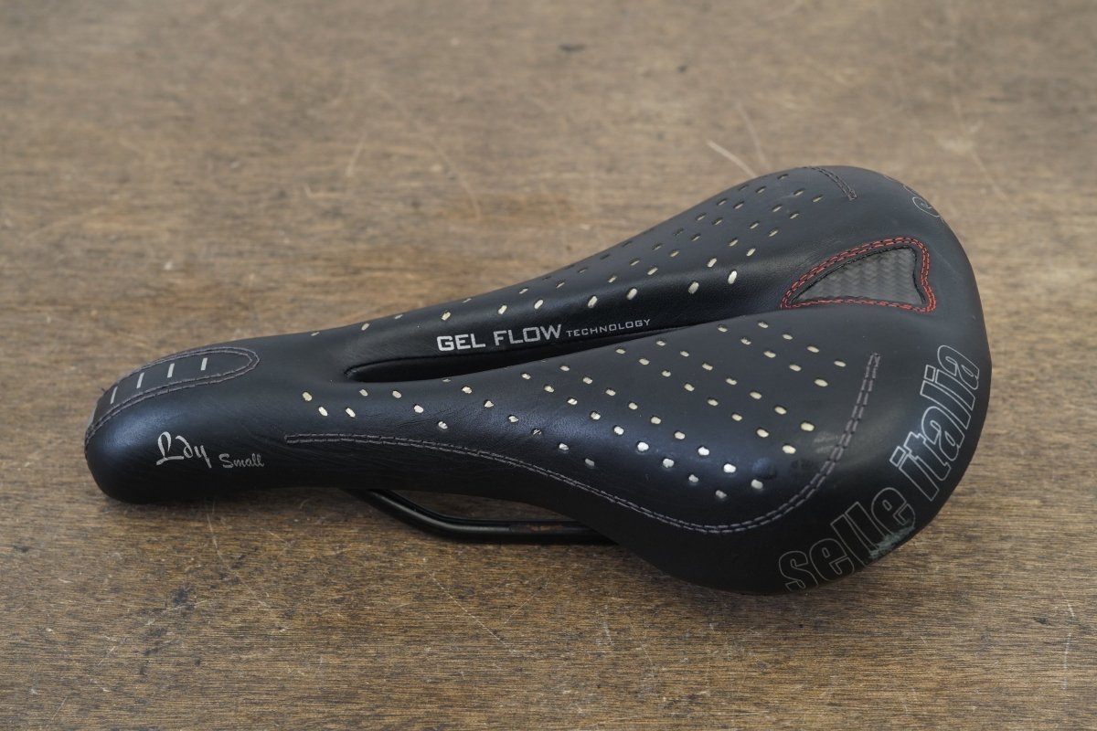 132mm Selle Italia Diva Lady Small Gel Flow Manganese Rail Road Saddle 274g