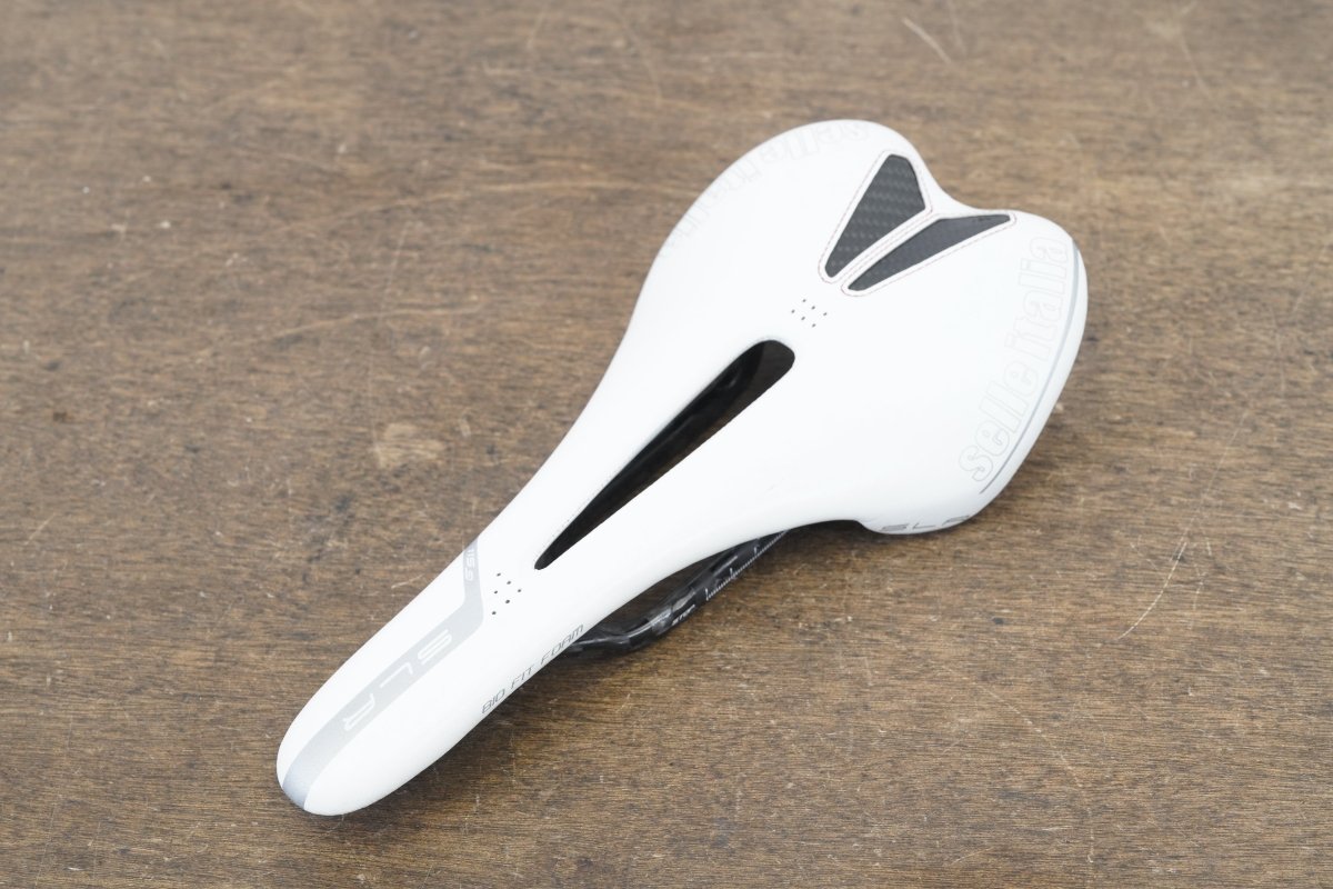 132mm Selle Italia SLR Carbon Rail Road Saddle 134g