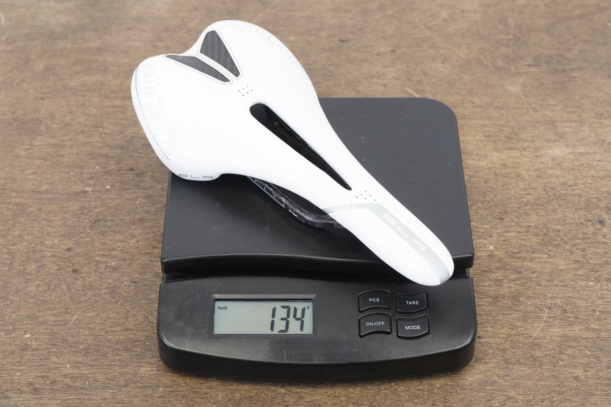 132mm Selle Italia SLR Carbon Rail Road Saddle 134g