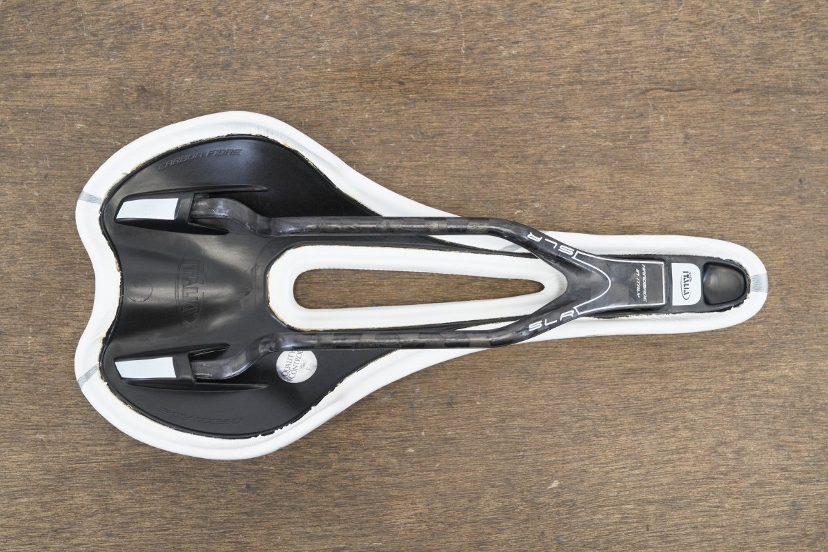 132mm Selle Italia SLR Carbon Rail Road Saddle 134g