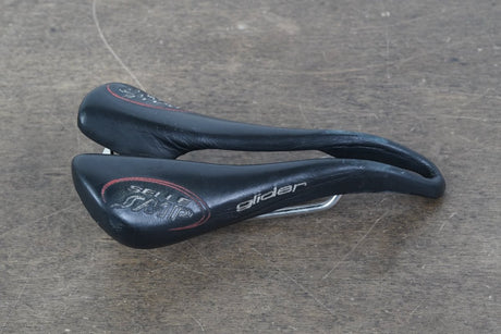 132mm Selle SMP Glider Stainless Steel Rail Road Saddle 295g