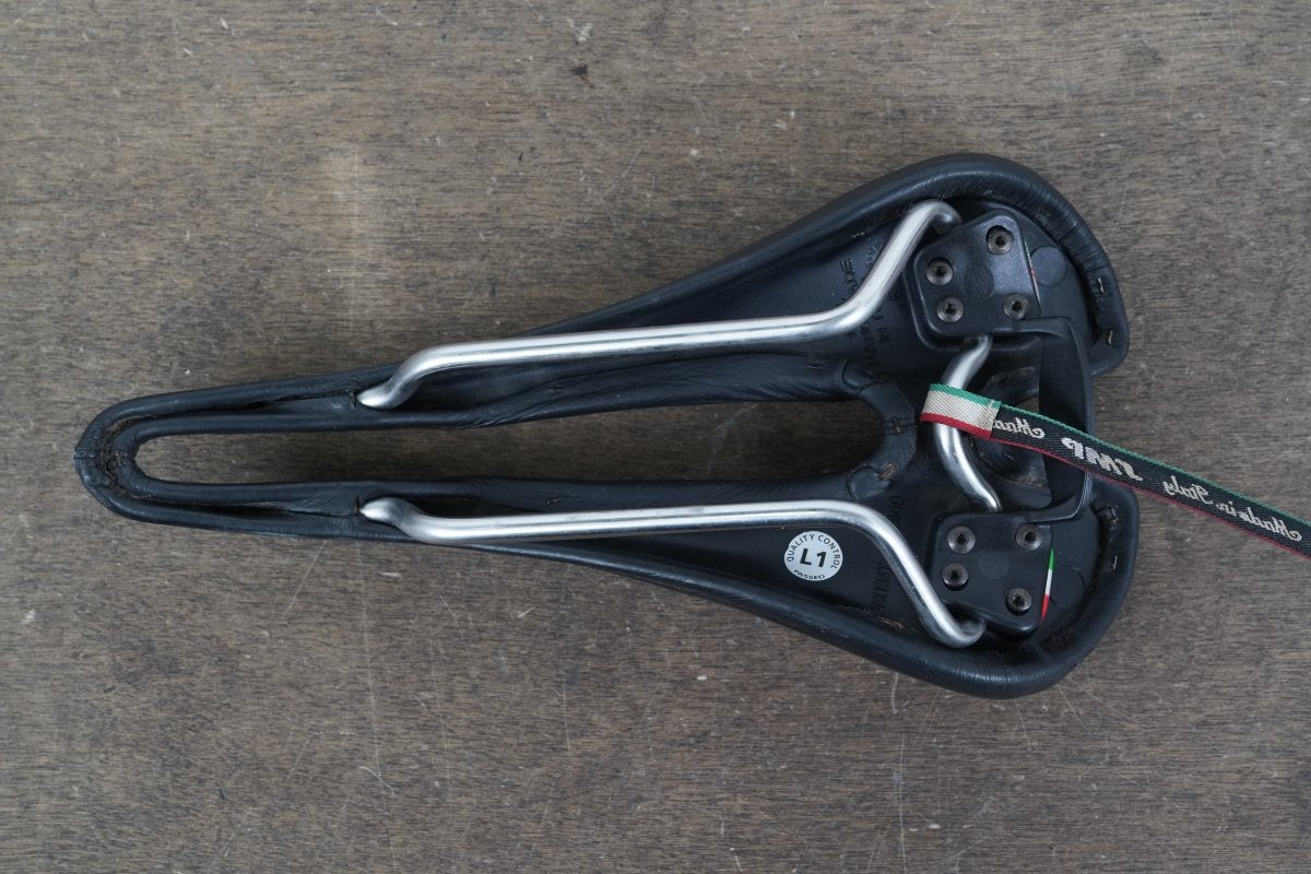132mm Selle SMP Glider Stainless Steel Rail Road Saddle 295g